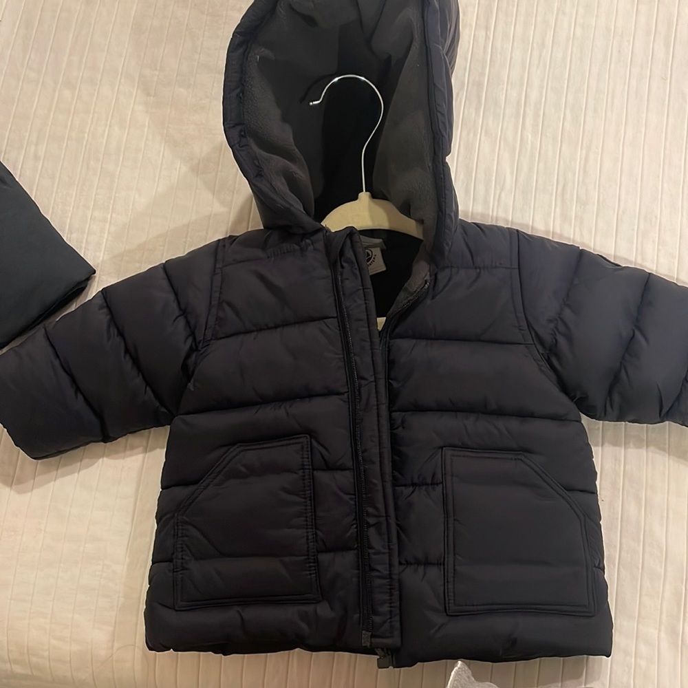 Petit Bateau Navy Puffer